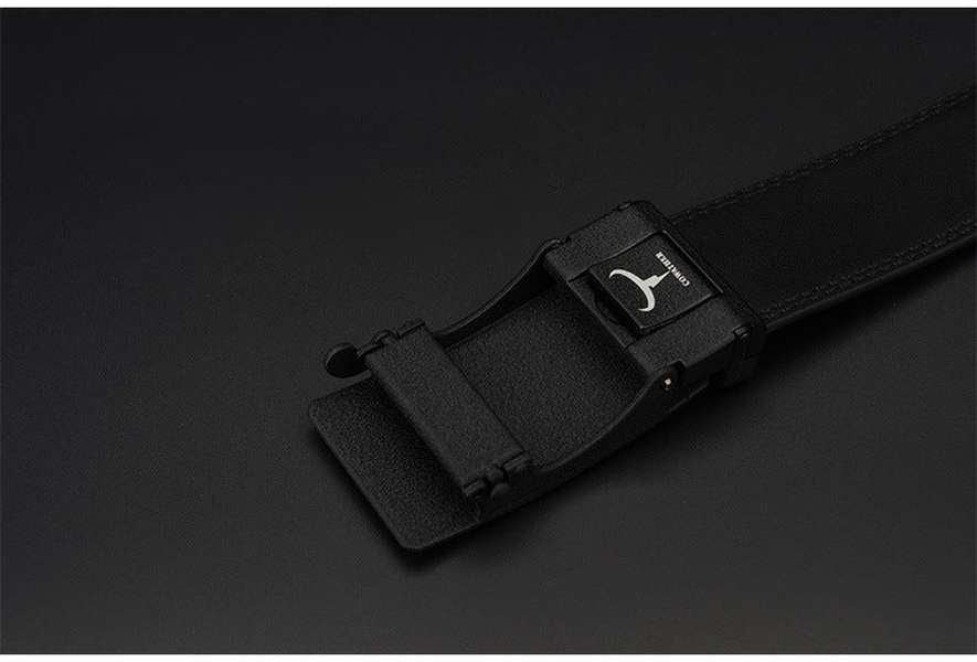 Automatic Buckle Two-layer Cowhide Belt Men - Minihomy