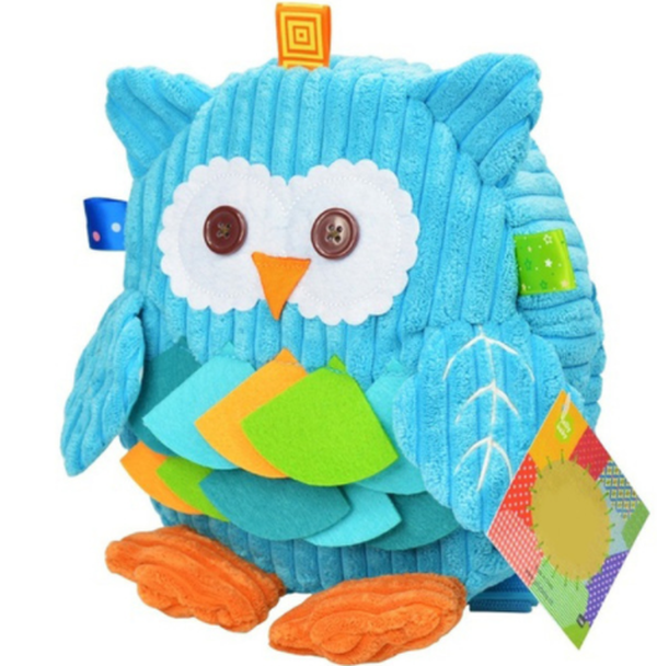 Cute Cartoon Soft Owl Monkey Animals Children Backpack For Baby School Bag - Minihomy