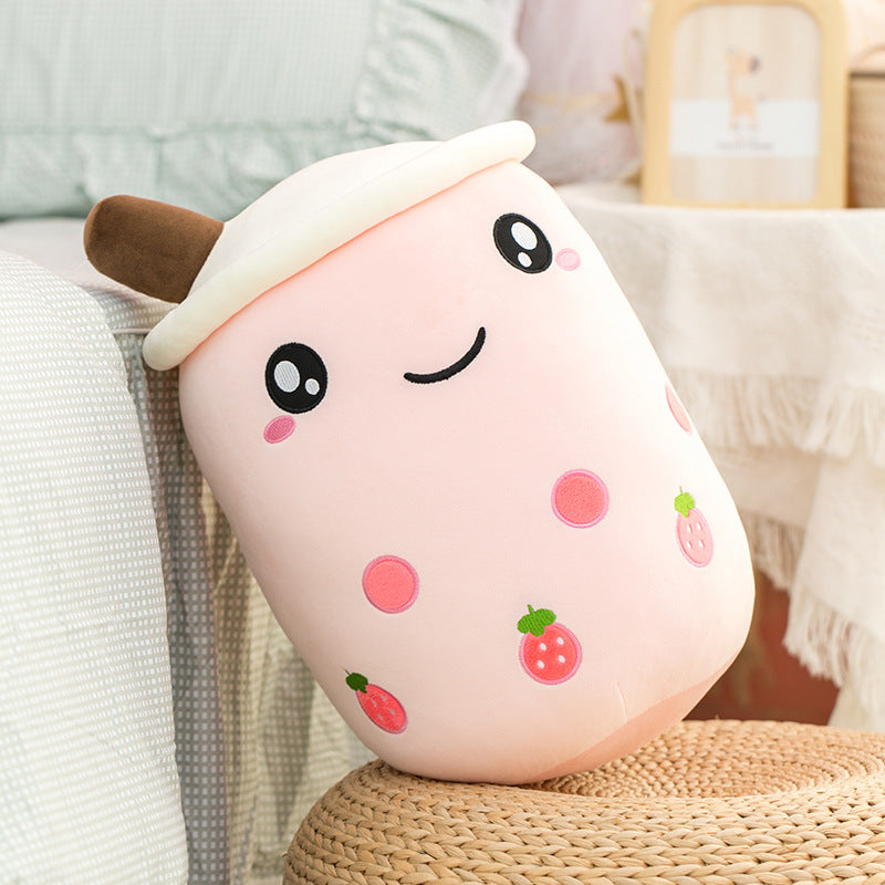 Pearl Milk Tea Pillow Bubble Tea Plush Toy