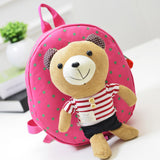 Cute Baby Backpack Anti-lost Bear Cartoon - Minihomy