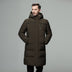 Long padded down jacket for men - Minihomy