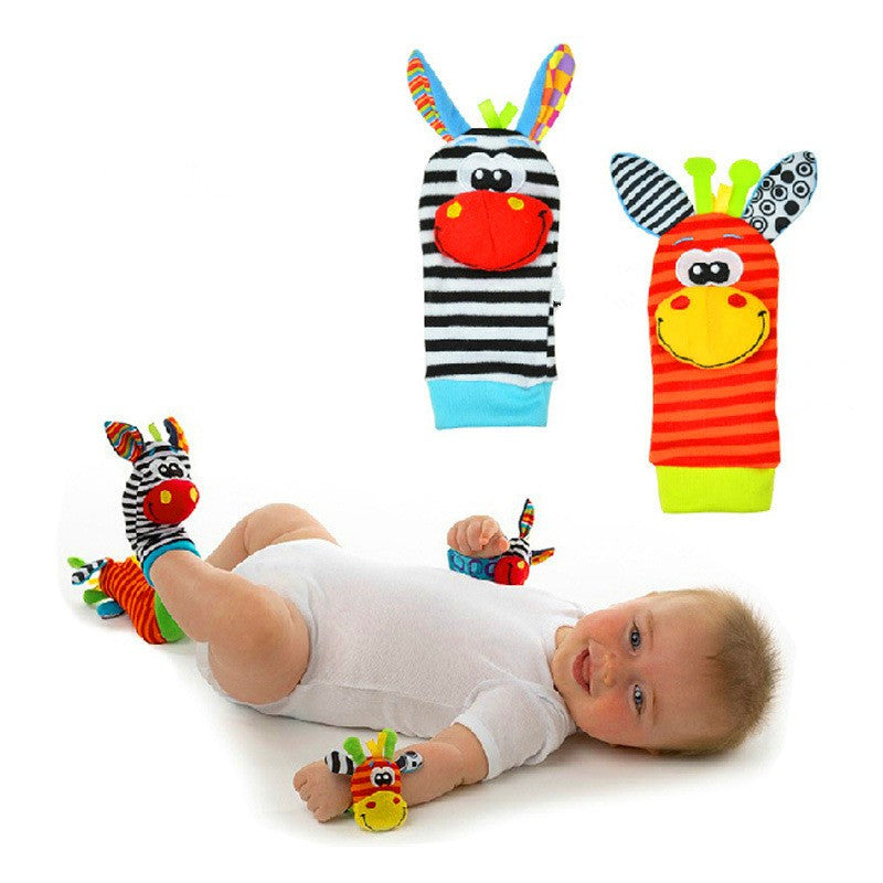 Baby Cartoon Bell Wrist Strap or Socks - Minihomy