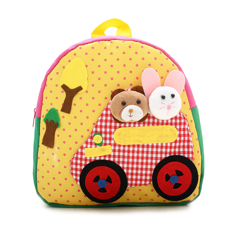 Kindergarten Shoulder adorable backpack children's schoolbag - Minihomy