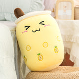 Pearl Milk Tea Pillow Bubble Tea Plush Toy