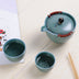 Travel Office Teapot With Strainer Kung Fu Tea Set