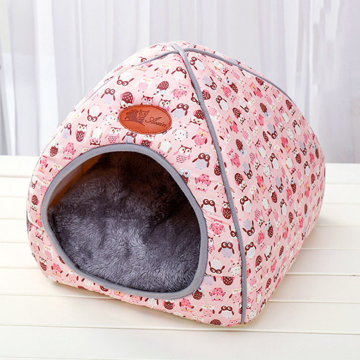 Cat House Closed Folding Cat Villa Teddy Pet Supplies