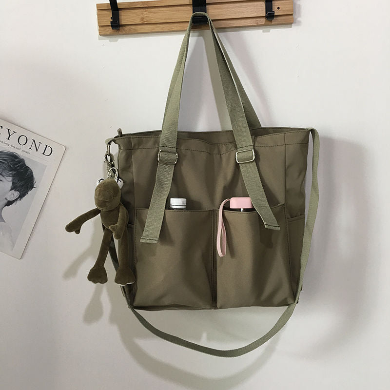 Waterproof Bag Large Capacity Canvas Messenger Shoulder