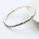 Full Diamond Single Row Elastic Bracelet - Minihomy