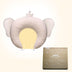 Anti-Flat Head Latex Styling Pillow - Color Cotton Baby Pillow - Minihomy