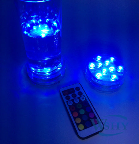 Waterproof candle decorative electronic lamp