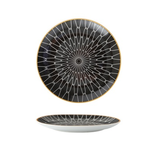 8-inch Nordic Style Geometric Series Ceramic Breakfast Plate - Minihomy