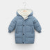 Children's Down Outerwear Winter Clothes Teen Boys Girls Cotton-Padded Parka Coats - Minihomy