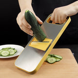 Multifunctional Vegetable Cutter Stainless Steel Kitchen Gadget Tool
