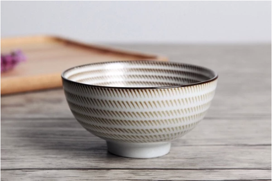 Japanese Inspired Porcelain Bowls (4-Set) - Minihomy