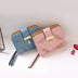 Korean Women's Wallet Short Hollow Clutch Bag Leaf Zipper Buckle Bills Card Pack - Minihomy