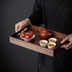 Bamboo Tray Household Tea Set Storage - Minihomy