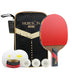 Double-sided anti-adhesive six-star table tennis racket - Minihomy