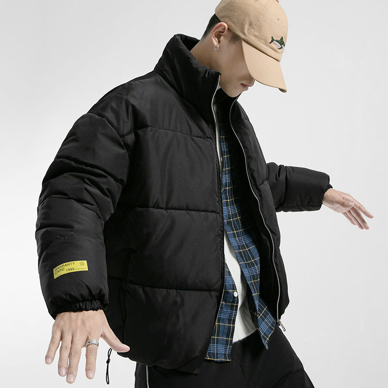 Men's Stand Collar Padded Jacket - Minihomy