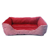 Retro square pet nest luxurious pet sofa nest