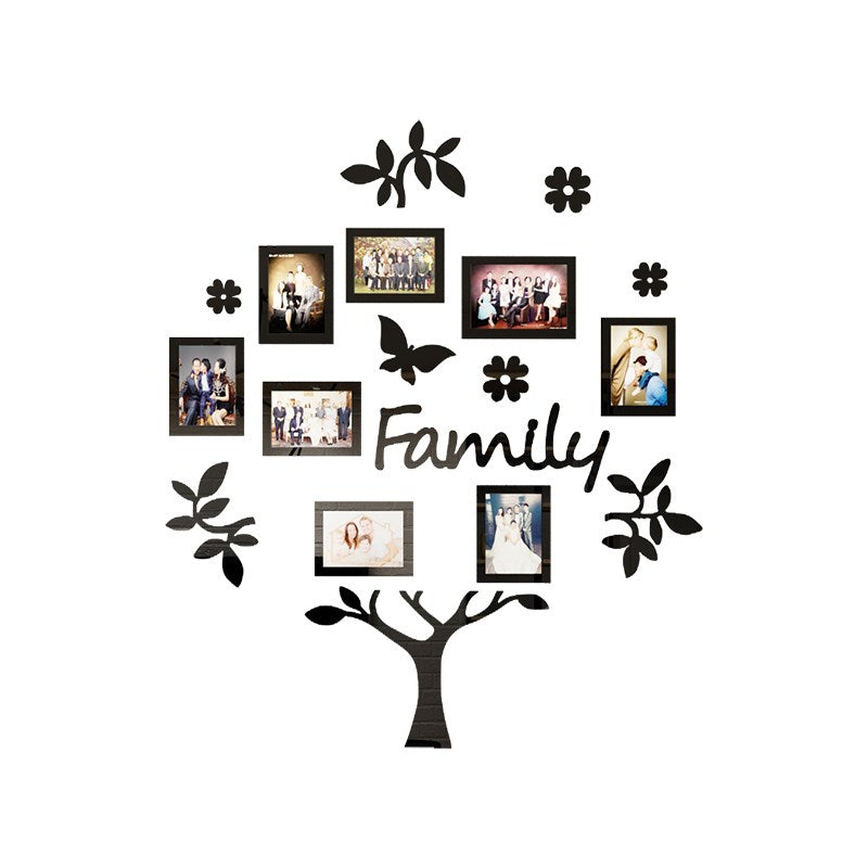 Photo frame tree 3d wall sticker - Minihomy