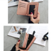 Women's cat decoration tassel short paragraph vertical section two fold small wallet