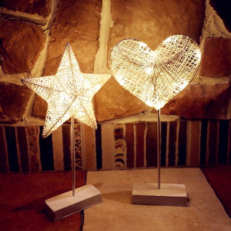 LED flashing lights stars romantic room layout decoration - Minihomy