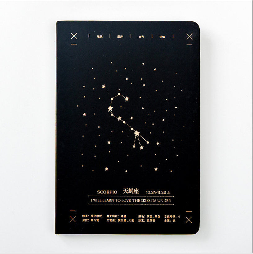 High-quality zodiac sign notebook - Minihomy