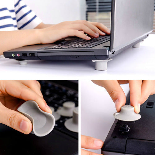 Non-slip Cooling Pad Cooler Stand Cool Stand for Laptop PC Durable Plastic Easy to Install Disassembly - Minihomy