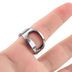 Four Colors Stainless Steel Finger Ring Ring-Shape Beer Bottle Opener for Beer Bar Tool - Minihomy