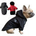 Color: Red, Size: XXL - Autumn Winter Pet Dog Waterproof Warm Coat Cotton Hooded Jacket The Dog Face Small Dogs Cat Reflective Pet Clothes Winter Coat - Minihomy