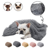 Plush mat double pet blanket