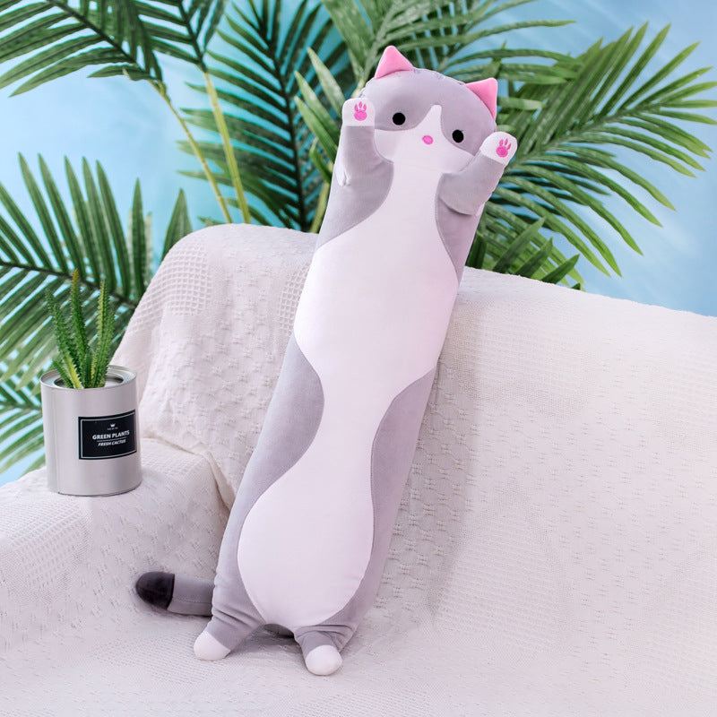 Long Cat Pillow Plush Toy Doll - Minihomy