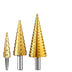 Pagoda drill bit universal metal reaming stainless steel special hole opener - Minihomy