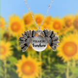 Double-sided Alloy Flower Short Clavicle - Minihomy