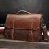 Leather Business Handbag Laptop Briefcases for Men - Minihomy