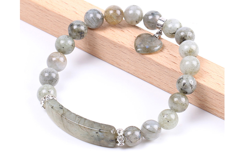 Natural Labradorite  Stone Bracelet - Minihomy