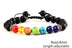 Seven Chakra Energy Natural Stone Bracelet Tiger Eye