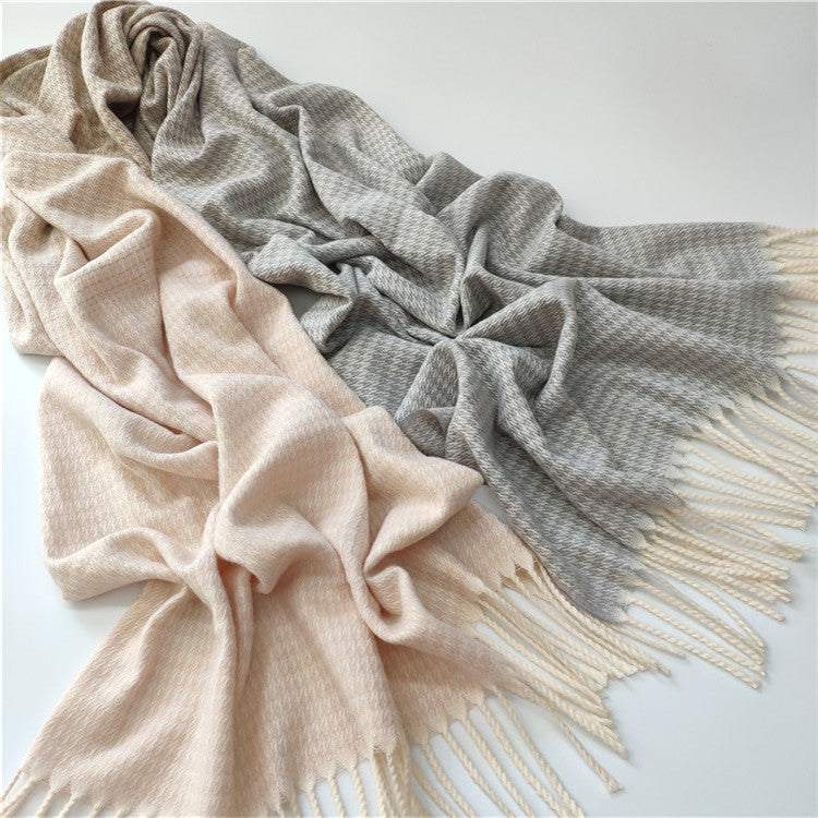 Imitation Cashmere Scarf Couple Scarf - Minihomy