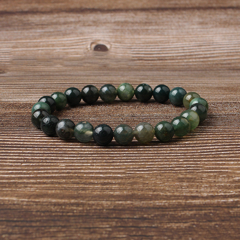 Natural water grass agate bracelet - Minihomy