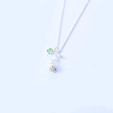 Personality rose birthstone necklace - Minihomy