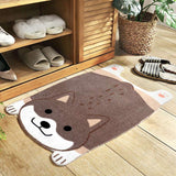 Cartoon Shiba Inu Corgi doormat - Minihomy