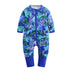 Baby Cotton Cartoon Crocodile Sunflower Pattern Romper - Minihomy