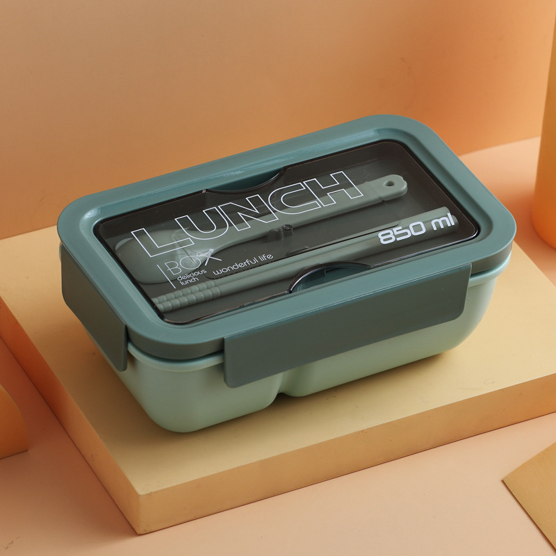 New Japanese-style Single-layer Rectangular Student Lunch Box