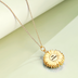 Sterling Silver Custom Photo Sunflower Locket Necklace