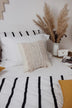 Woven tassel pillowcase