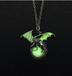 Glowing Dragon Pendant Necklace - Minihomy