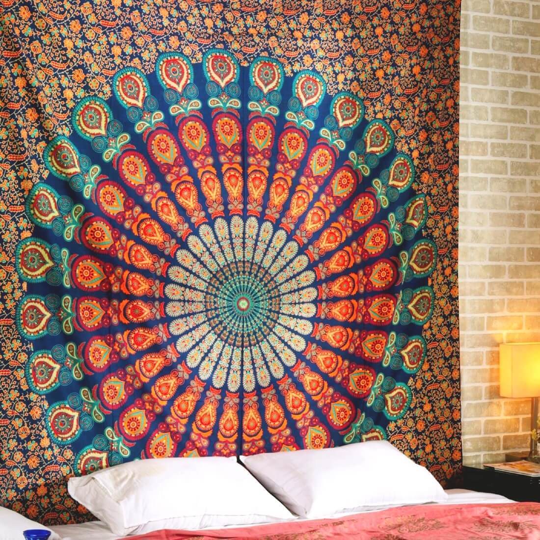 Printed Mandala Home Tapestry  Hanging Wall Decoration