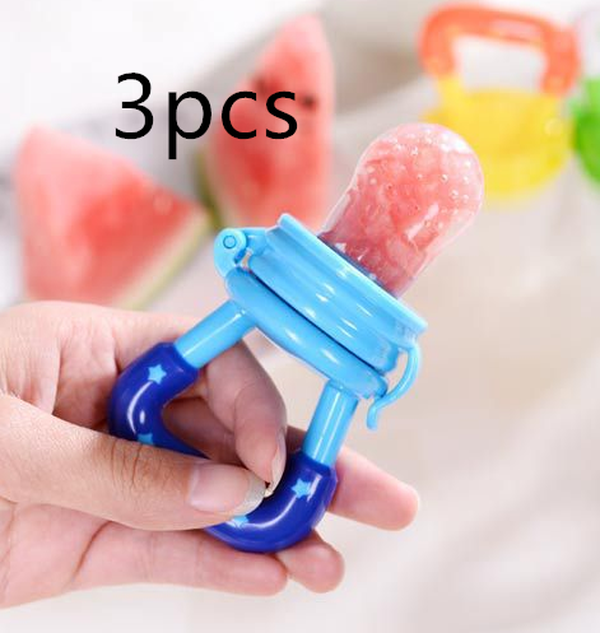 Baby Silicone Pacifier Encapsulated To Soothe Complementary Food Feeding Artifact - Minihomy