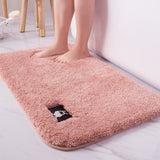 High wool thick bathroom toilet carpet