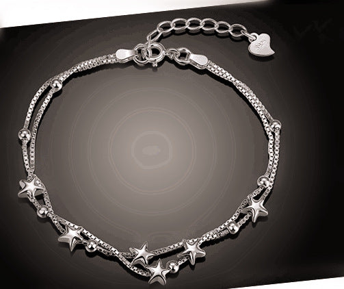 S925 Silver Creative Star Bracelet